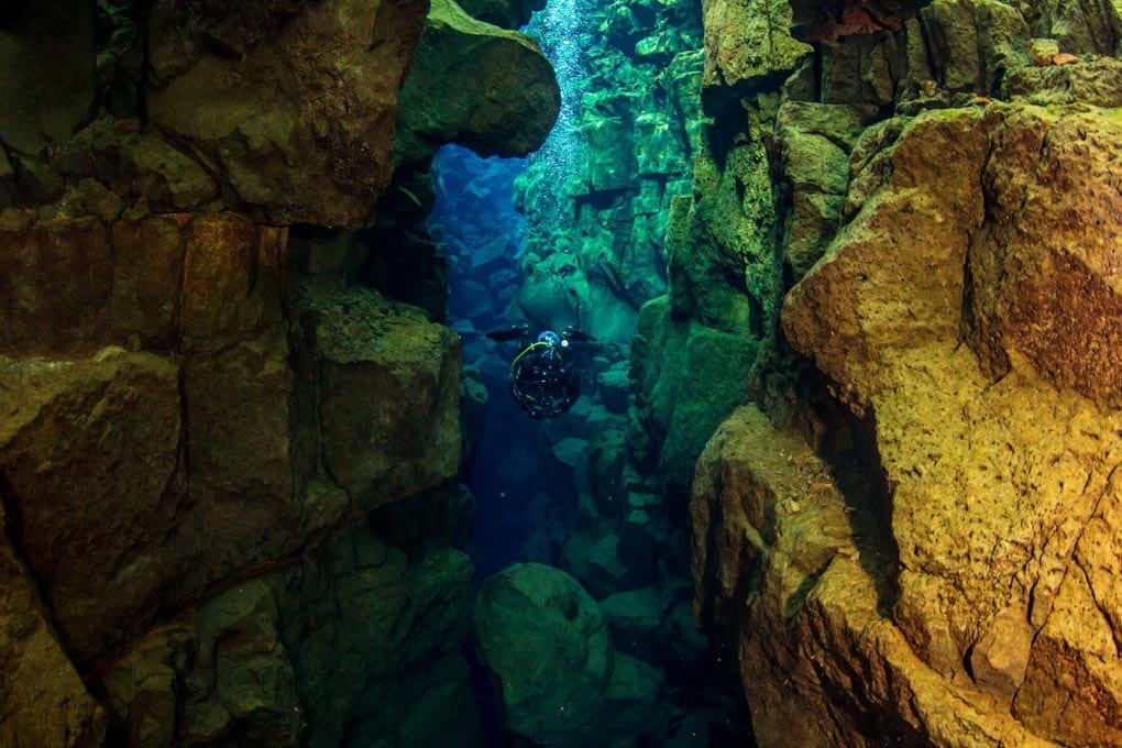 Scuba Diving Silfra Fissure Iceland